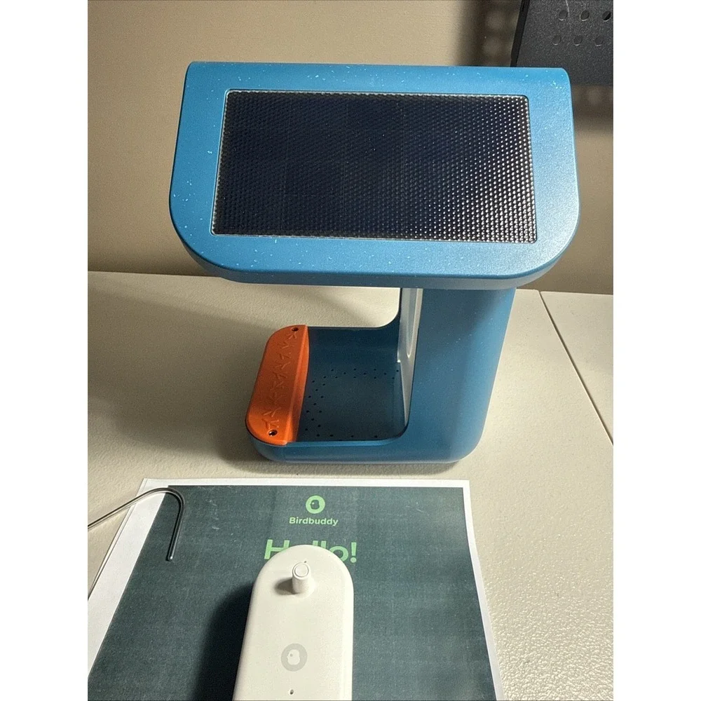 NEW Birdbuddy PRO Solar Smart Bird Feeder HDR 2K Slow Motion Video No Box NICE